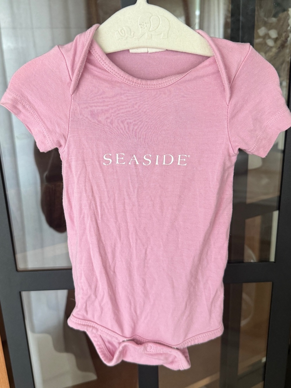 Seaside Kyte Baby onesie short sleeve newborn girl bamboo bodysuit 30A destin